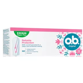 OB SUPER PLUS EGÉSZSÉGÜGYI TAMPON 16X