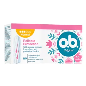 OB EGÉSZSÉGÜGYI TAMPON NORMÁL 16X