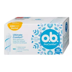 OB EGÉSZSÉGÜGYI TAMPON NORMÁL 32X