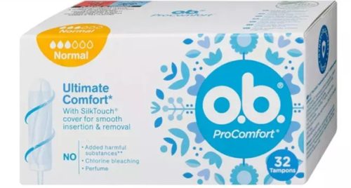 OB EGÉSZSÉGÜGYI TAMPON NORMÁL 32X
