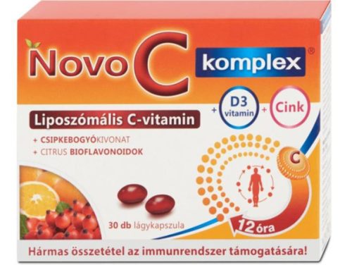 NOVO C KOMPLEX LIPOSZ RETARD C D3 ZN 30X