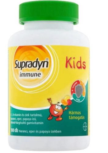 SUPRADYN IMMUNE KIDS C D ZN GUMIVIT 100X