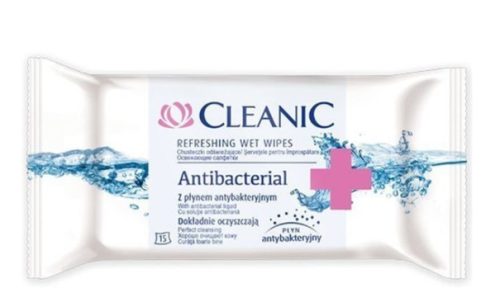 CLEANIC TÖRLŐKENDŐ ANTIBAKT FRISSÍTŐ 15X