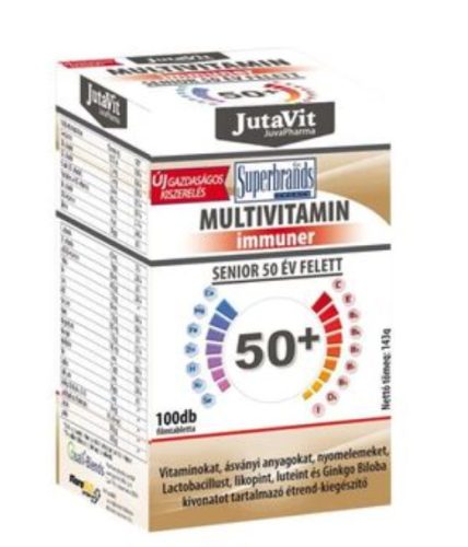 JUTAVIT MULTIVITAMIN TBL SENIOR 50+ 100X