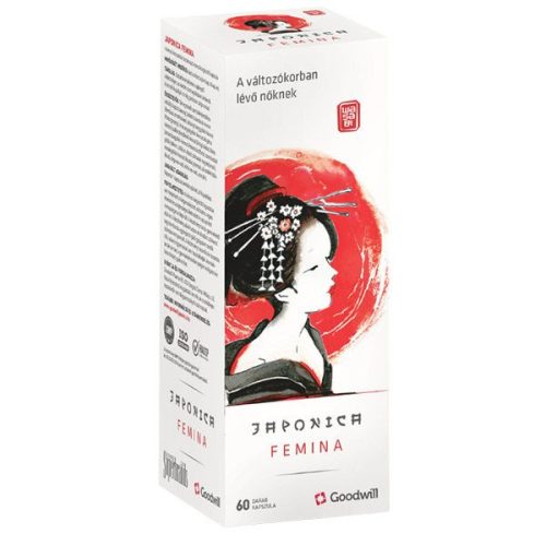 JAPONICA FEMINA NÖVÉNYI KIVONAT KAPS 60X