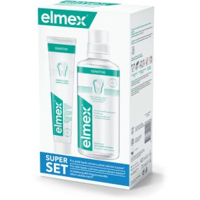 ELMEX SENS+ SZÁJVÍZ 400ML +FOGKRÉM 75ML