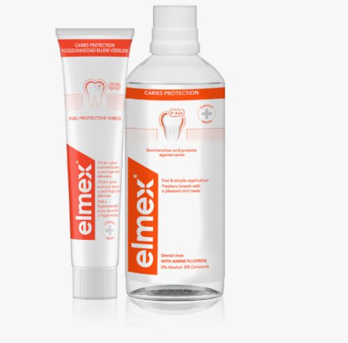 ELMEX CARIES PR SZÁJV400ML +FOGKRÉM 75ML
