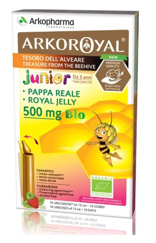 ARKOROYAL BIO 500MG IAMP A/EPER 10X 15ML