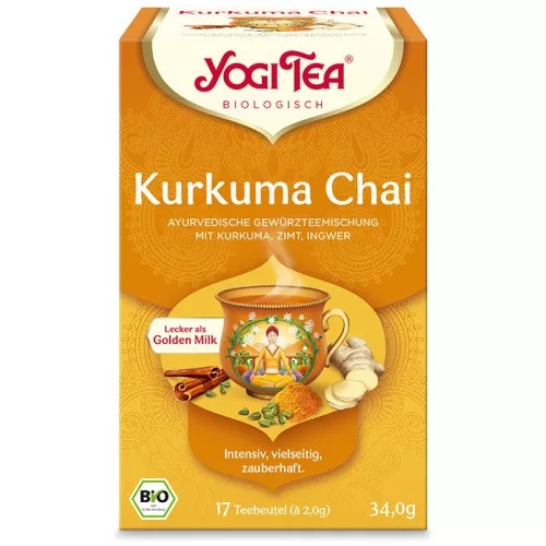 YOGITEA BIO KURKUMA CHAI 17X