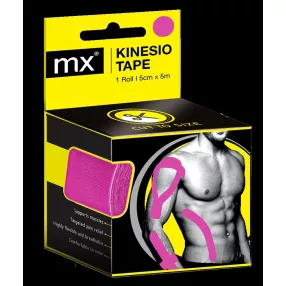 MX TAPASZ KINEZIOLÓG 5M X 5CM FUKSZIA 1X