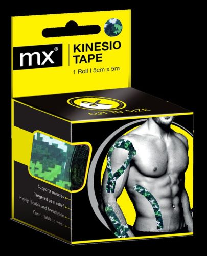 MX TAPASZ KINEZIOLÓG 5M X 5CM TEREP 1X