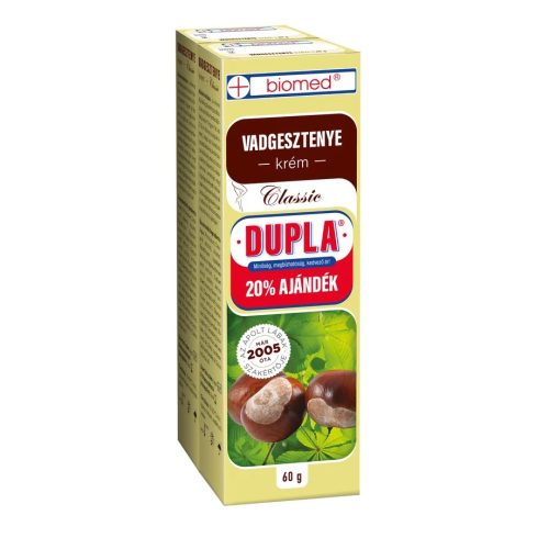 BIOMED VADGESZTENYE KRÉM 2X 60G DUOPACK