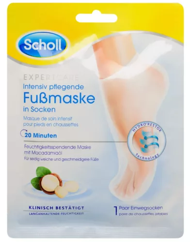 SCHOLL LÁBÁPOLÓ MASZK HIDRATÁLÓ 1PÁR