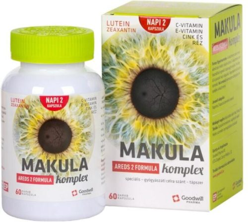 MAKULA KOMPLEX AREDS2 FORMULA ÉK KAPS60X