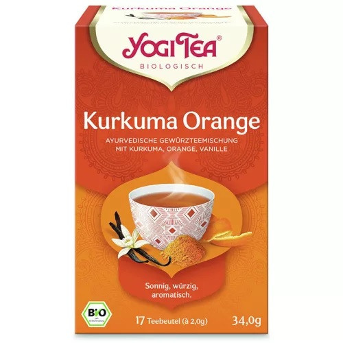YOGITEA BIO KURKUMA NARANCS 17X