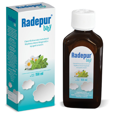 RADEPUR BABY CITROMFŰ ÉTRKIEG FOLY 150ML