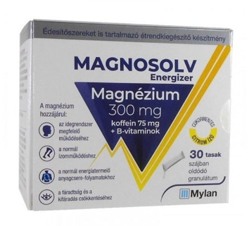 MAGNOSOLV ENERGIZER 300MG GRANULÁTUM 30X