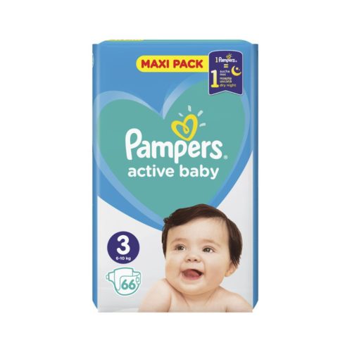 PAMPERS ACTIVE BABY DRY PELENKA 66X