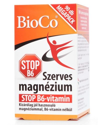 SZERVES MAGNÉZIUM STOP B6 TABL 90X BIOCO