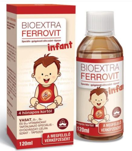 FERROVIT INFANT SP ÉLELMISZER 120ML BIOX
