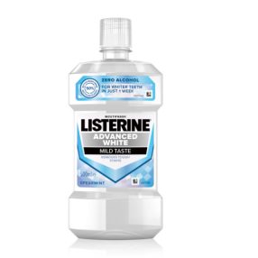 LISTERINE ADVANCED WHITE MILD TASTE500ML