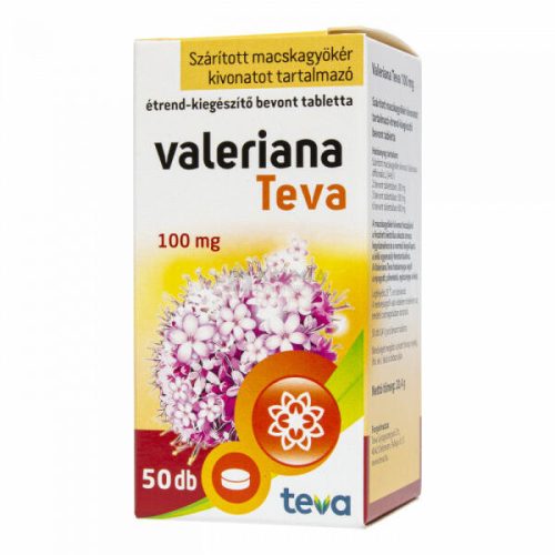 VALERIANA TEVA 100MG ÉKIEG TBL 50X /2020