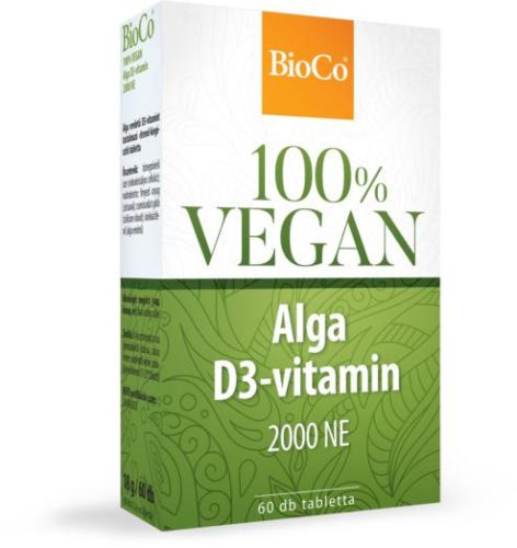 VEGAN ALGA D3 VIT 2000NE TABL 60X BIOCO
