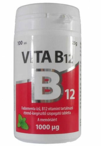 VITA B12 1000 SZOPTABL 100X VITABALANS