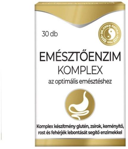 DR.CHEN EMÉSZTŐENZIM KOMPLEX ÉK KAPS 30X