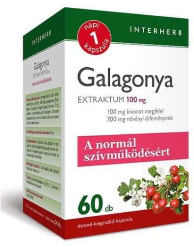 INTERHERB NAPI1 GALAGONYA EXTR KAPSZ 60X