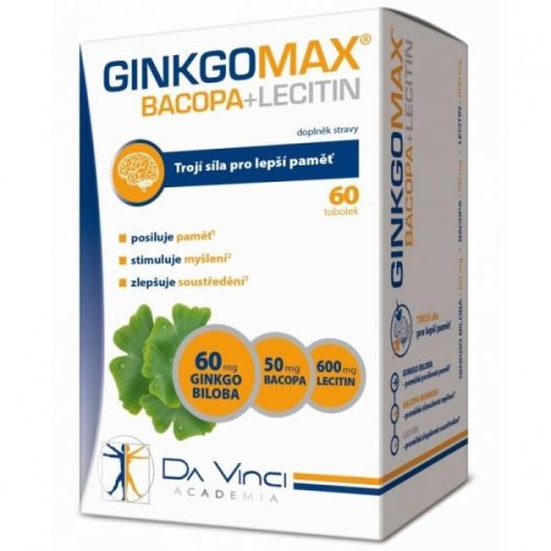 GINKGOMAX BAKOPA LECITIN LÁGY KAPSZ 60X