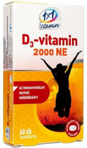 VITAPLUS 1X1 D3 VIT 2000NE FILMTABL 60X