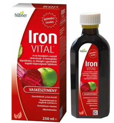 IRONVITAL VASKÉSZÍTMÉNY 250ML HÜB