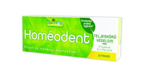 HOMEODENT FOGKRÉM CITROM 75ML MŰA TUB