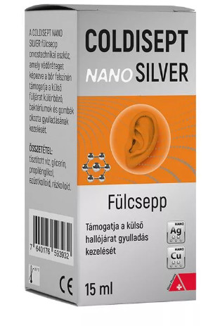 COLDISEPT NANOSILVER FÜLCSEPP 15ML