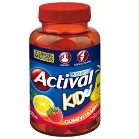 ACTIVAL KID GUMIVITAMIN 50X ÚJ