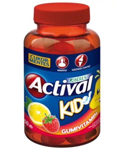 ACTIVAL KID GUMIVITAMIN 50X ÚJ