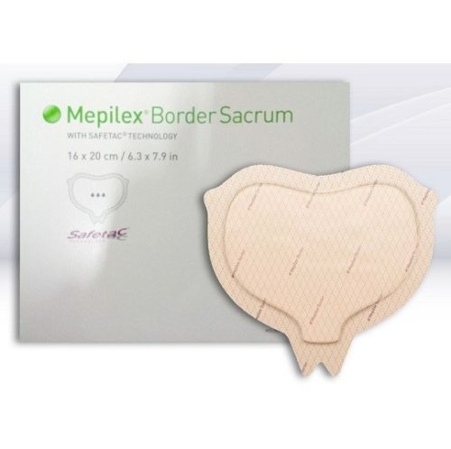 MEPILEX BORDER SACRUM 16CM X 20CM 5X