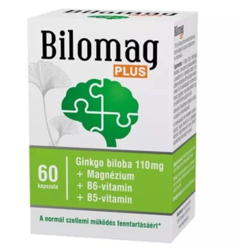 BILOMAG PLUS GINKGO BILOBA 110MG KAPS60X