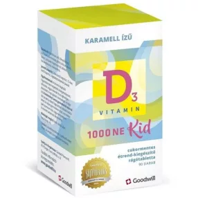 D3-VITAMIN KID 1000NE RTABL 90X GOODWILL