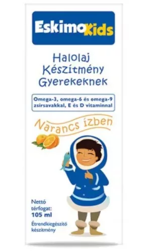 ESKIMO KIDS HALOLAJ NARANCS 105ML