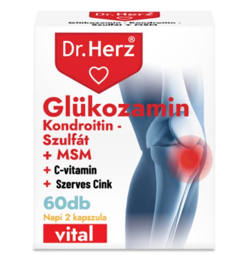 DR.HERZ GLÜKÓZAM KONDROITIN MSM KAPS 60X