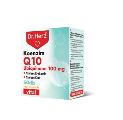 DR.HERZ KOENZIM Q10 100MG KAPSZULA 60X