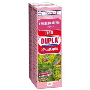 BIOMED FEKETENADÁLY FORTE KRÉM 2X60G DUO
