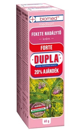 BIOMED FEKETENADÁLY FORTE KRÉM 2X60G DUO