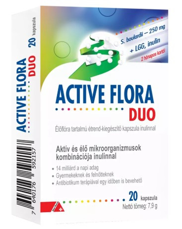 ACTIVE FLORA DUO ÉTRKIEG KAPSZULA 20X