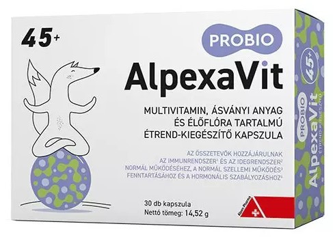 ALPEXAVIT PROBIO 45+ KAPSZULA 30X