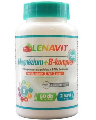 LENAVIT MG B KOMPLEX FORTE TABLETTA 60X