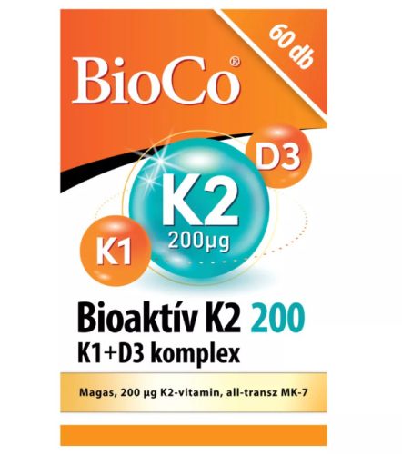 BIOAKTÍV K2 200 K1 D3 KOMP TBL 60X BIOCO