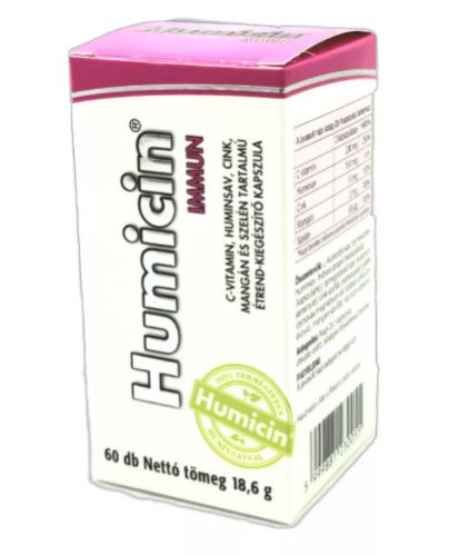 HUMICIN IMMUN ÉTRENDKIEGÉSZÍT KAPSZ 60XĐ